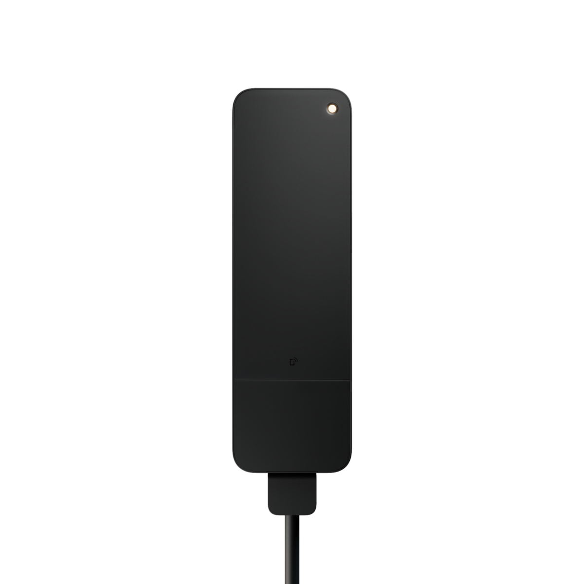 Black amina wall-mounted EV charger unit with cable